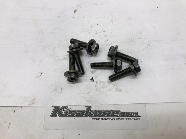 Screw with washer (Yamaha YZF450 2006) 90159-06092-00